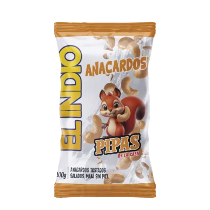 El indio Anacardos 100g x 20 P.S