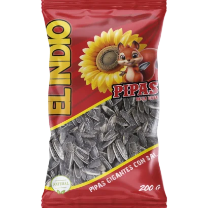 El indio Pipas Con Sal 200g x 12 P.S