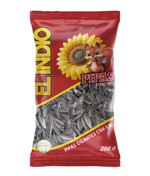 El indio Pipas Con Sal 200g x 12 P.S